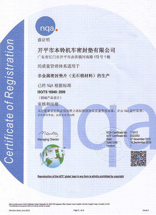 TS 16949-2009 (Chinese)